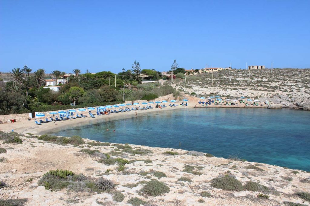 Cala Francese a Lampedusa
