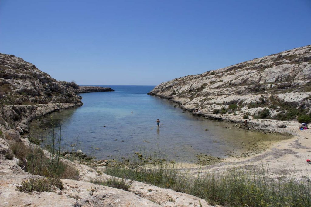 Cala Galera a Lampedusa