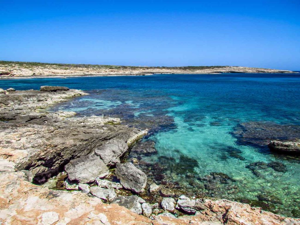 Cala Spugne e Cala Maluk a Lampedusa