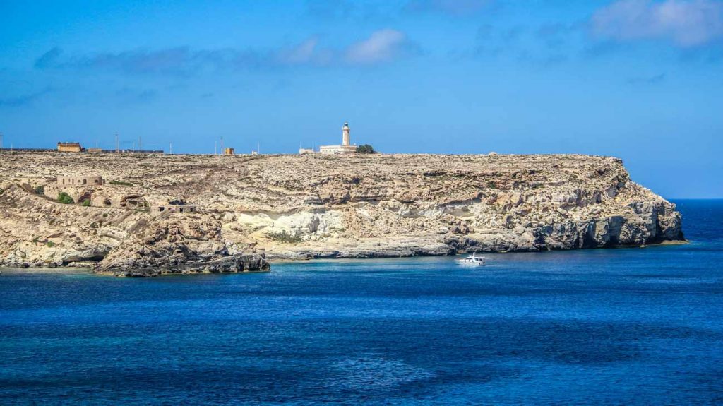 Faro di Capo Grecale a Lampedusa