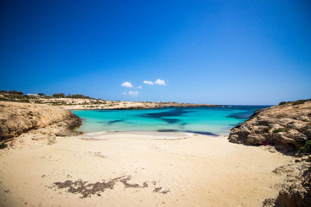 Spiaggia di Portu 'Ntoni a Lampedusa