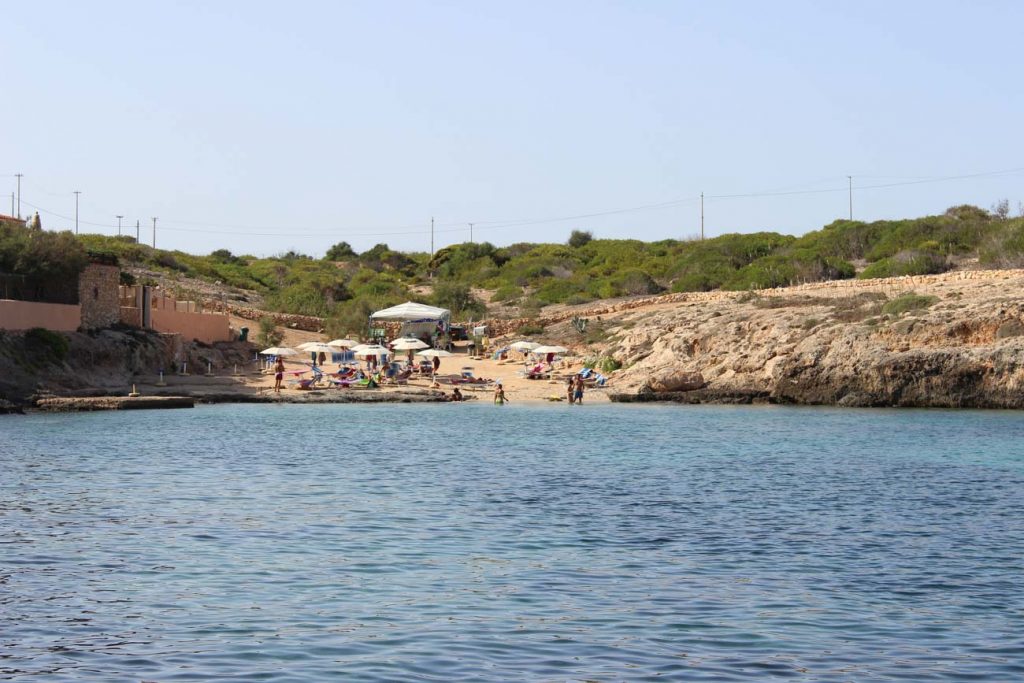 Spiaggetta di Sciatu Persu a Lampedusa
