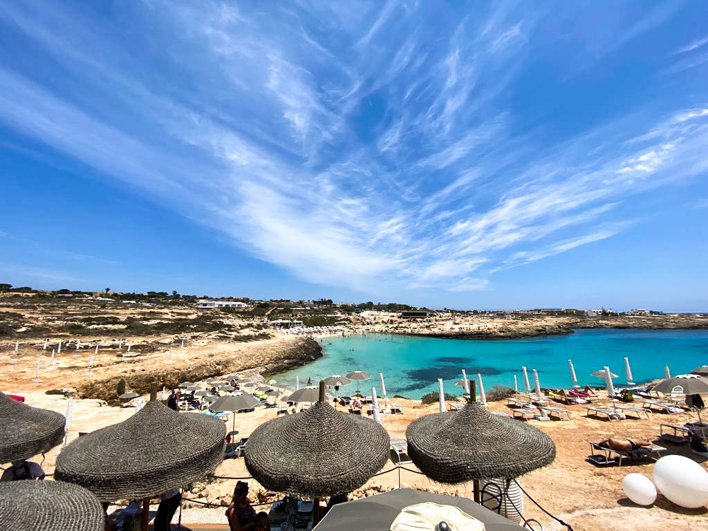 Spiaggia di Portu 'Ntoni a Lampedusa