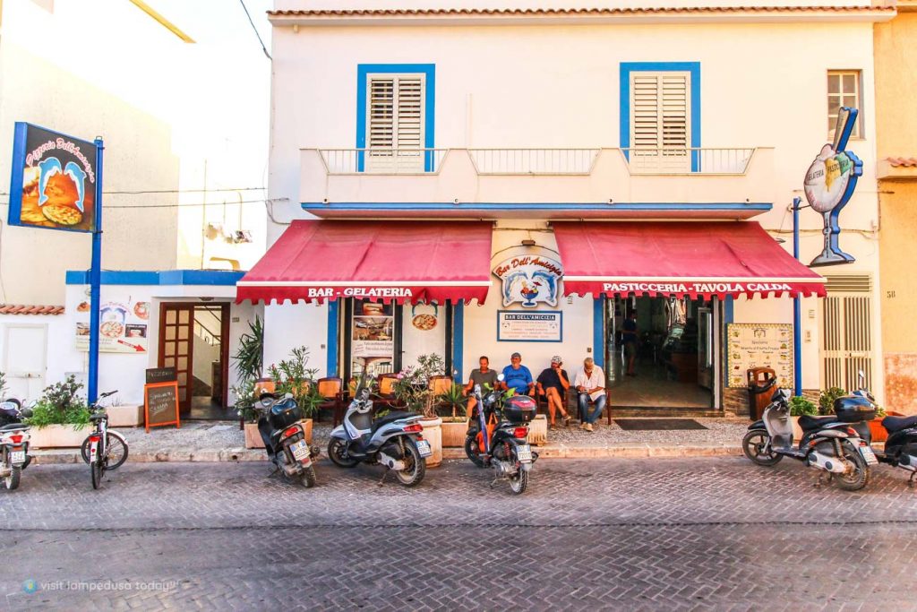 Bar dell'Amicizia a Lampedusa