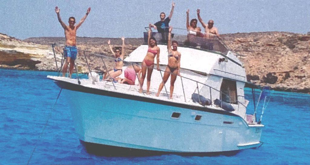 Barca Antomar a Lampedusa